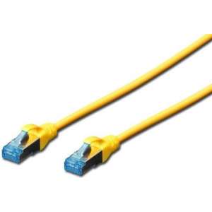 Digitus DK-1532-005/Y - Netwerkkabel - RJ45 - 0.5 m - Geel