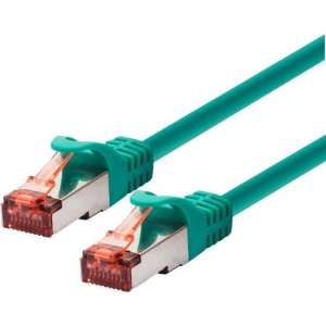 LOGON TCF66F150G netwerkkabel 15 m Cat6a F/UTP (FTP) Groen