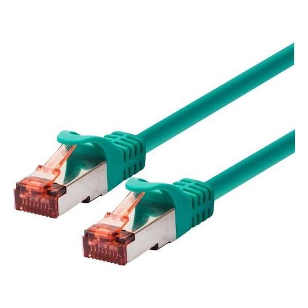 LOGON TCF66F150G netwerkkabel 15 m Cat6a F/UTP (FTP) Groen