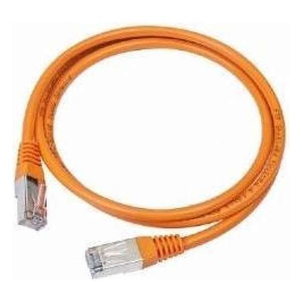 CablExpert PP12-0.25M/O - Netwerkkabel, UTP Cat5E, oranje