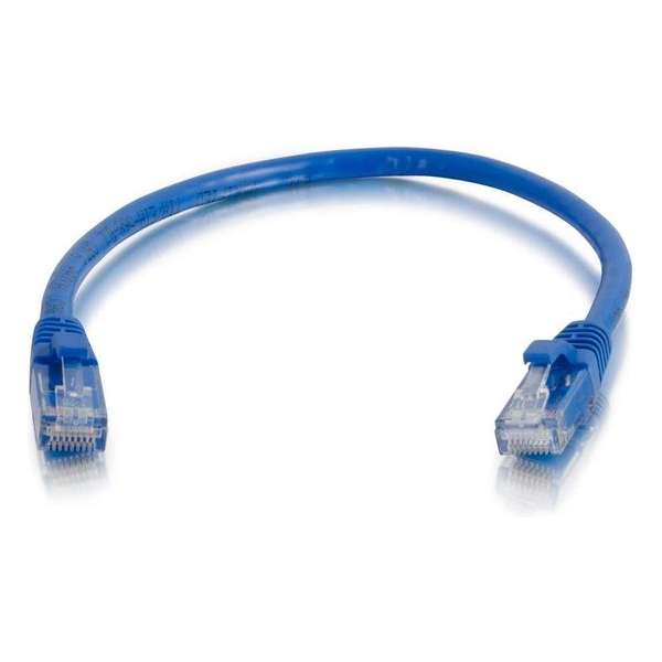 C2G 1m Cat6 Booted Unshielded (UTP) netwerkpatchkabel - blauw