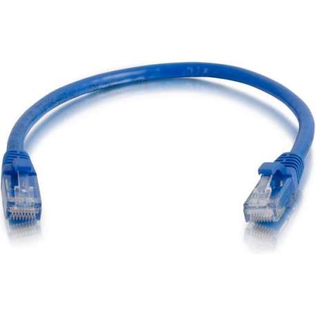 C2G 1m Cat6 Booted Unshielded (UTP) netwerkpatchkabel - blauw