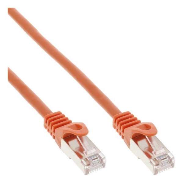 InLine SF/UTP Cat5e 0.3m netwerkkabel 0,3 m SF/UTP (S-FTP) Oranje