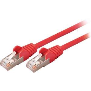 Valueline VLCP85121R75 netwerkkabel 7,5 m Cat5e SF/UTP (S-FTP) Rood