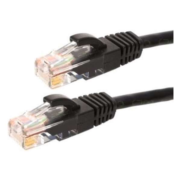 UTP CAT5e 30m zwart - 100% koper