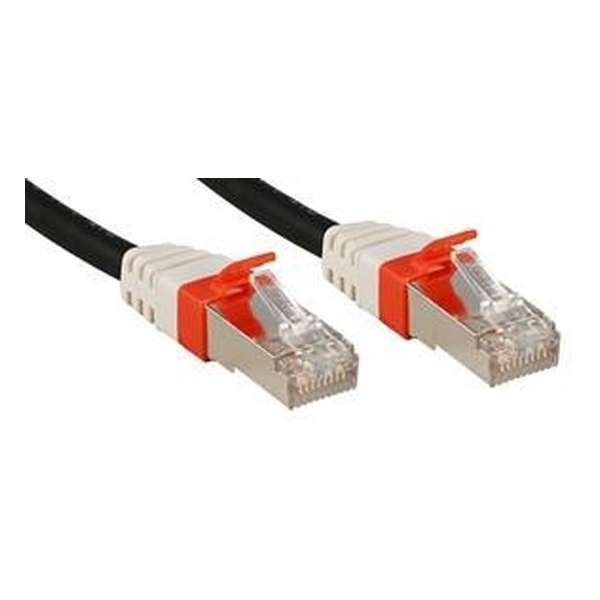 Lindy Cat.6 (A) SSTP / S/FTP PIMF Premium 0.5m netwerkkabel 0,5 m Zwart