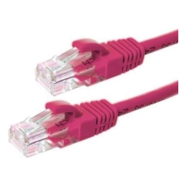 UTP CAT6 20m roze - 100% koper