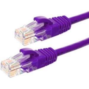 UTP CAT6 3m paars - 100% koper