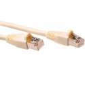 ACT Ivoor 20 meter SF/UTP CAT5E patchkabel snagless met RJ45 connectoren