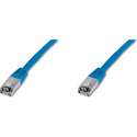 Digitus Premium CAT 5e SF-UTP netwerkkabel 5 m Cat5e SF/UTP (S-FTP) Blauw