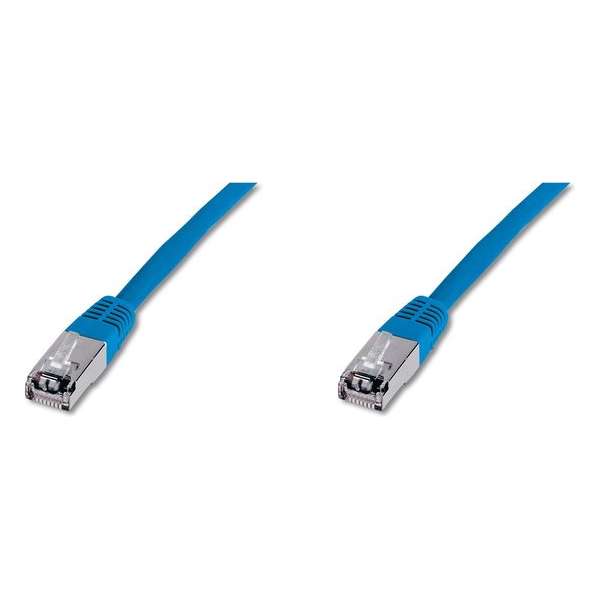 Digitus Premium CAT 5e SF-UTP netwerkkabel 5 m Cat5e SF/UTP (S-FTP) Blauw