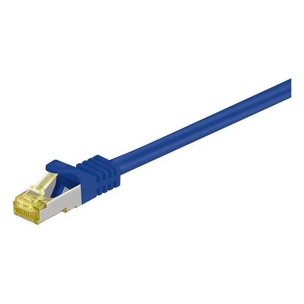 Wentronic 140182 - Cat 6 STP-kabel - RJ45 - 3 m - blauw