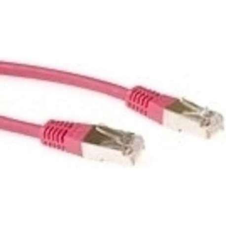 ACT Patchcord SSTP Category 6 PIMF, Red 20.00M netwerkkabel 20 m Rood