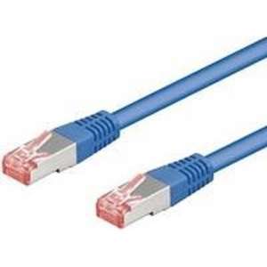 Goobay CAT 6-3000 SSTP PIMF Blue 30m netwerkkabel Blauw