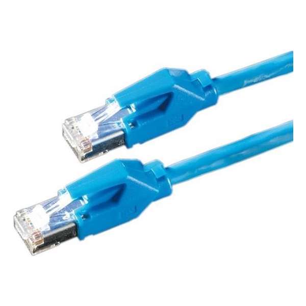 ROLINE Cat6 0.5m netwerkkabel 0,5 m S/FTP (S-STP) Blauw