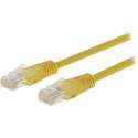 Valueline VLCT85000Y100 Cat5e Utp Netwerkkabel Rj45 (8/8) Male - Rj45 (8/8) Male 10.0 M Geel