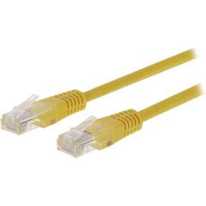 Valueline VLCT85000Y100 Cat5e Utp Netwerkkabel Rj45 (8/8) Male - Rj45 (8/8) Male 10.0 M Geel