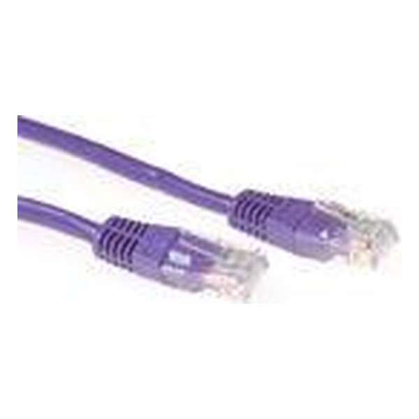 ACT CAT6 UTP patchkabel paars Lengte: 1.50 m