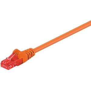 Wentronic CAT6 Netwerkkabel - RJ45 - Oranje - 0.25 m