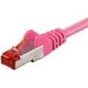 CAT6 SSTP/PIMF 15m roze