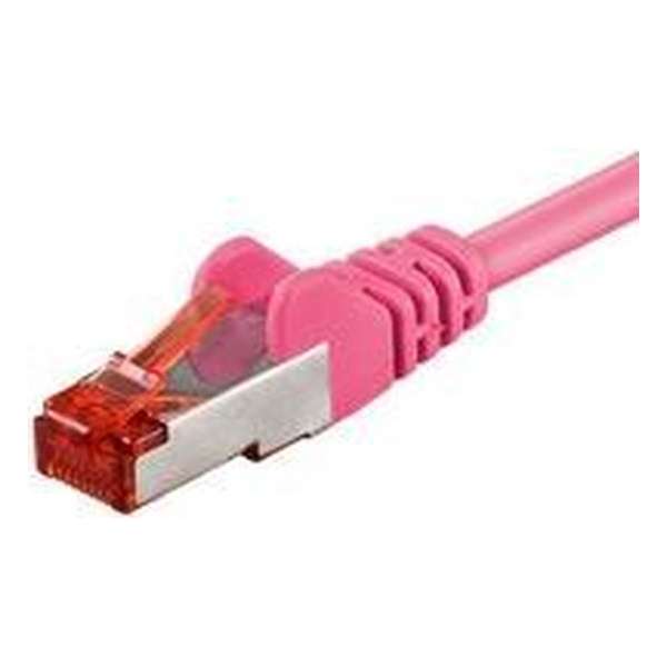 CAT6 SSTP/PIMF 15m roze