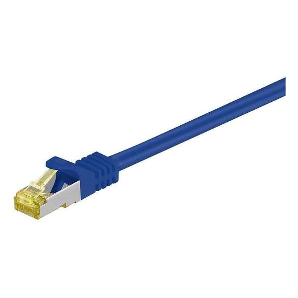 Wentronic 91619 - Cat 6 STP-kabel - RJ45 - 5 m - Blauw