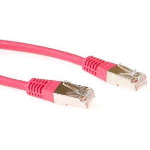 ACT CAT5E F/UTP netwerkkabel  2 meter - Rood