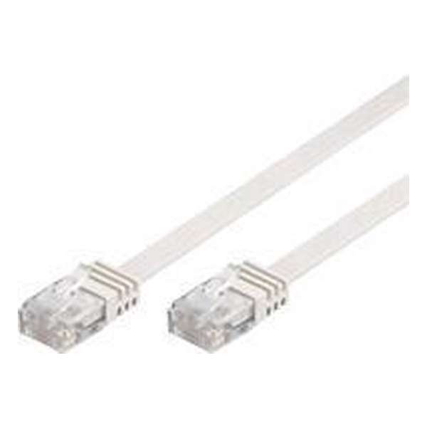 Wentronic CAT5E Netwerkkabel - RJ45 - Wit - 1.5 m