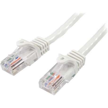 StarTech.com Cat5e Ethernet netwerkkabel met snagless RJ45 connectors UTP kabel 10m wit