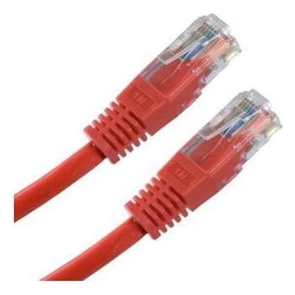 CablExpert PP12-3M/R - Netwerkkabel, UTP Cat5E, rood