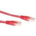 Advanced Cable Technology CAT6A UTP patchkabel rood