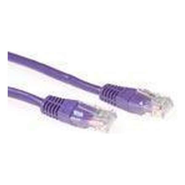 Advanced Cable Technology CAT5E UTP patchcable purpleCAT5E UTP patchcable purple