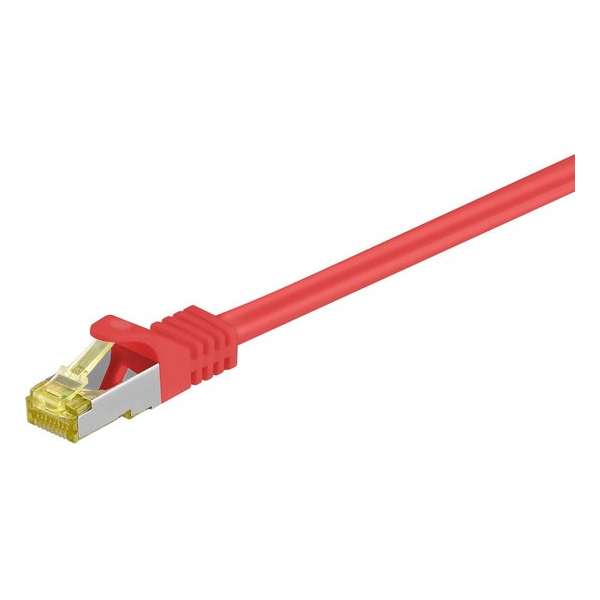 Wentronic 91625 - Cat 6 STP-kabel - RJ45 - 5 m - Rood