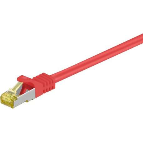 Wentronic 91625 - Cat 6 STP-kabel - RJ45 - 5 m - Rood