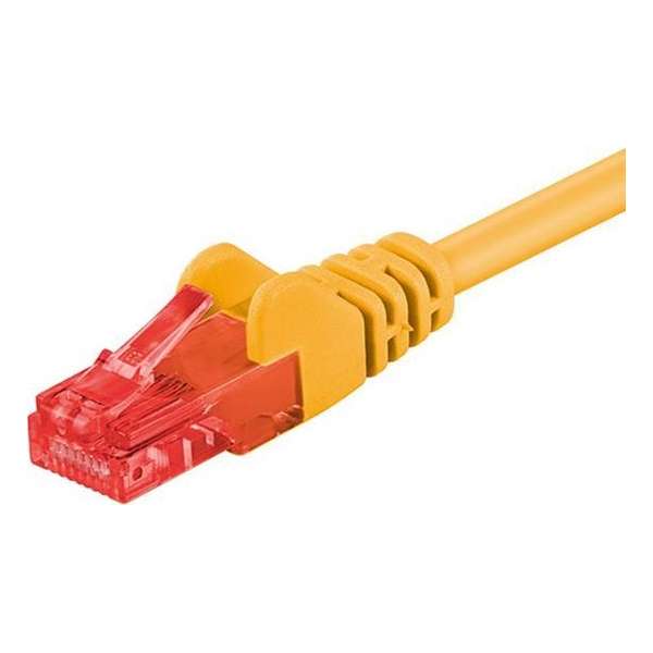 CAT6 UTP 15m geel - CCA