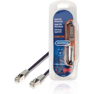 Bandridge BCL7501 - Netwerkkabel - RJ45 - 1 m - Zwart