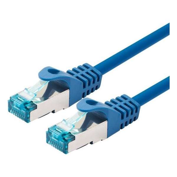 LOGON TCR55SS150B netwerkkabel 15 m Cat5e F/UTP (FTP) Blauw