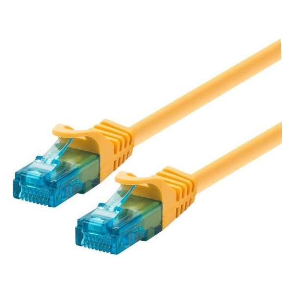 LOGON TCR55SS150Y netwerkkabel 15 m Cat5e F/UTP (FTP) Geel