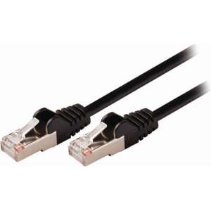 Nedis CCGP85121BK025 Cat5e Sf/utp-netwerkkabel Rj45 Male - Rj45 Male 0,25 M Zwart