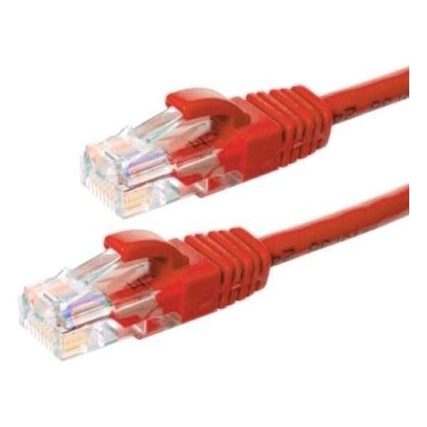 UTP CAT6 30m rood - 100% koper