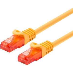 LOGON TCU66U0015Y netwerkkabel 0,15 m Cat6 U/UTP (UTP) Geel