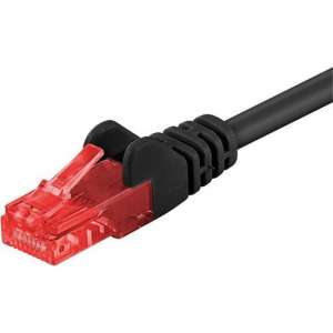 CAT6 UTP 1m zwart - CCA