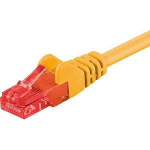 CAT6 UTP 1m geel - CCA