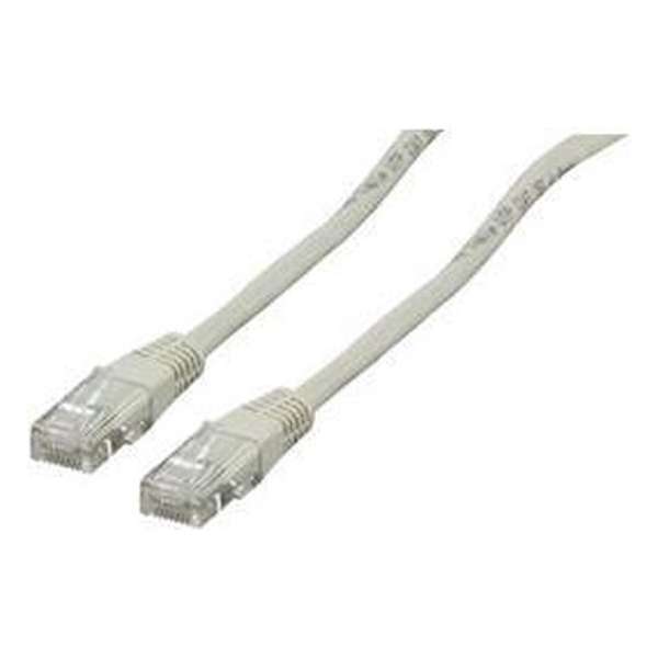 HQ HQB-060-10 - Netwerkkabel - RJ45 - 10 m - Grijs