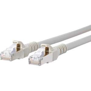 BTR NETCOM - Cat6A netwerkkabel - Grijs - 1 meter