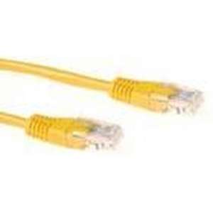 ACT CAT5E UTP patchkabel geel