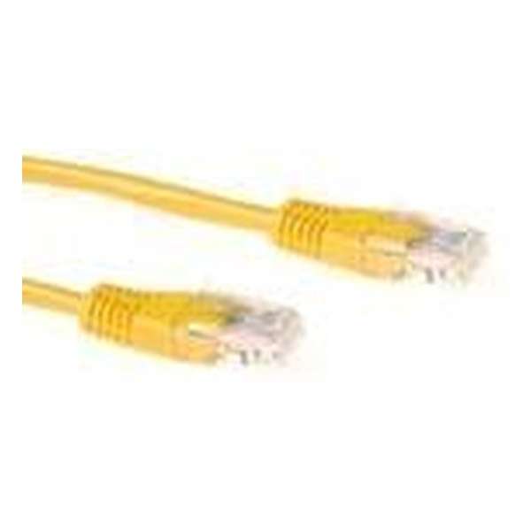 ACT CAT5E UTP patchkabel geel