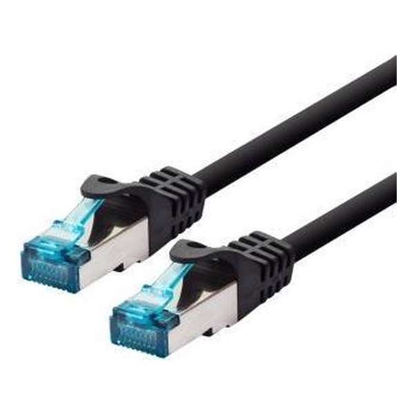 LOGON TCR55SS500BL netwerkkabel 50 m Cat5e SF/UTP (S-FTP) Zwart