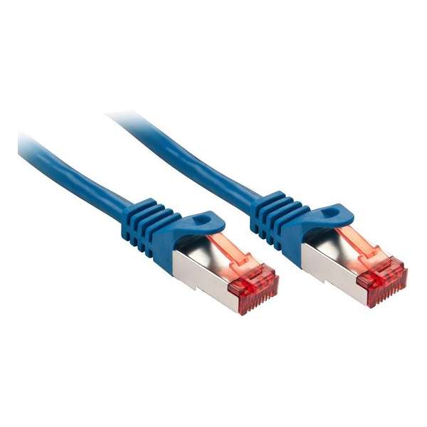 Lindy Cat.6 S/FTP 0.3m netwerkkabel 0,3 m Cat6 S/FTP (S-STP) Blauw