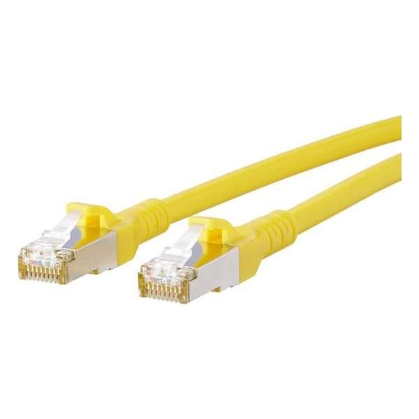 BTR NETCOM - Cat6A netwerkkabel - Geel - 20 meter